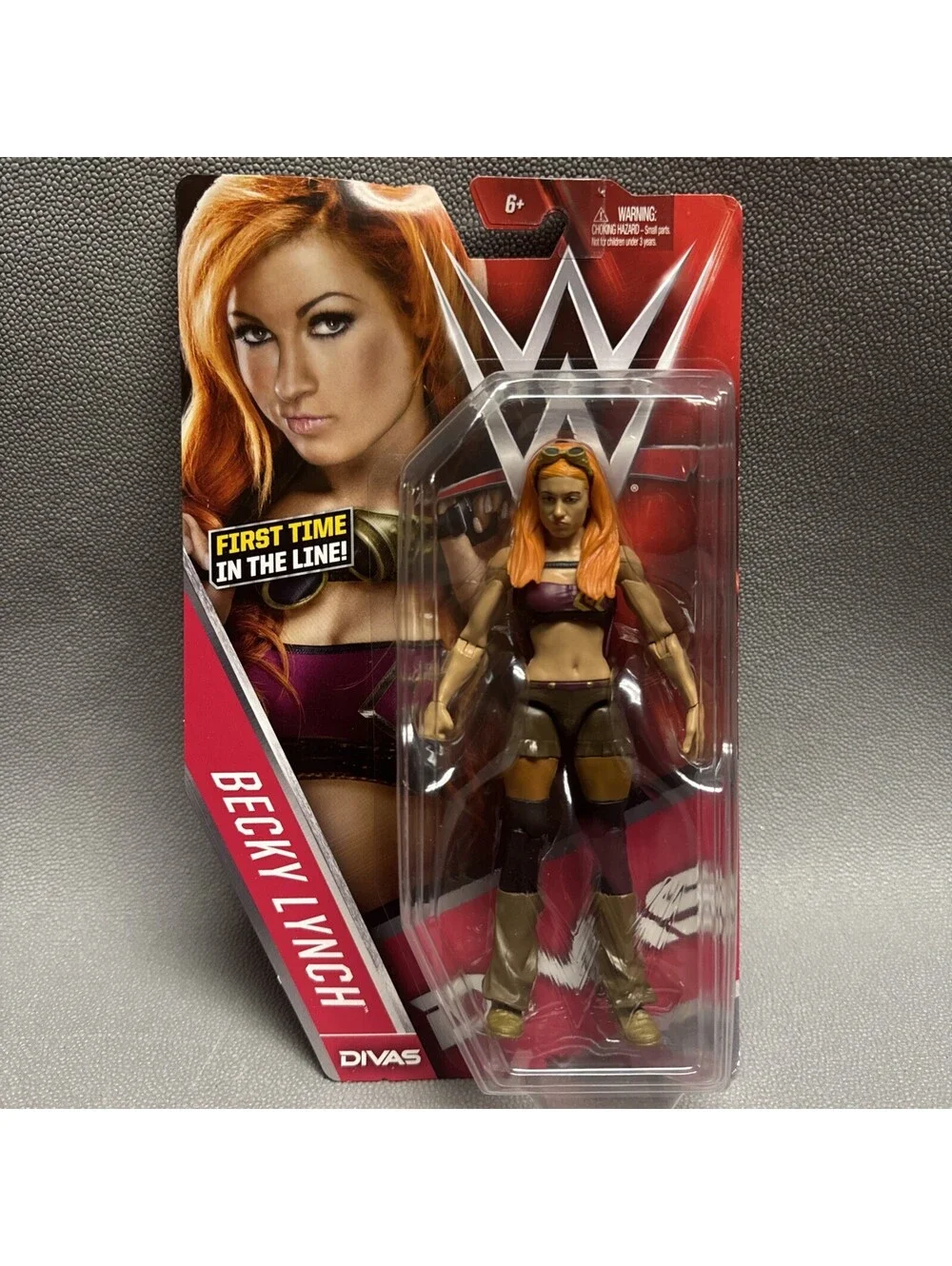 WWE Wrestling Becky Lynch Rookie Figure Divas Series Mattel 2015 First Time